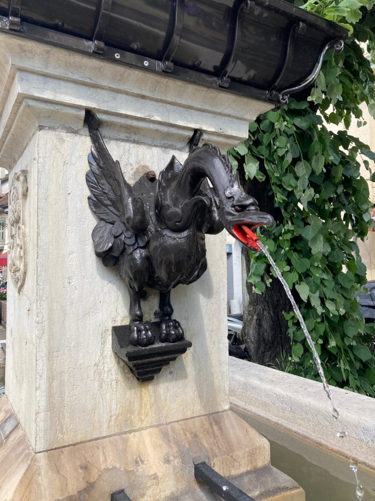 Bestiaire Carougeois. Cyclolittérature, Balades à vélo. © Sita Pottacheruva