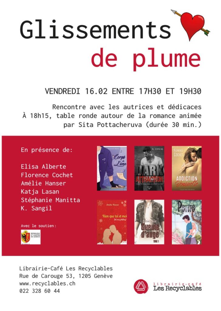 Glissement de plume, Librairie des Recyclables