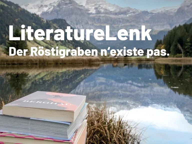 LiteratureLenk. Der Röstigraben n'existe pas