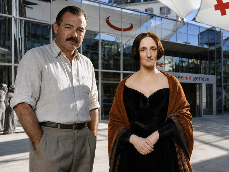 What about famous writers in english linked to Geneva?